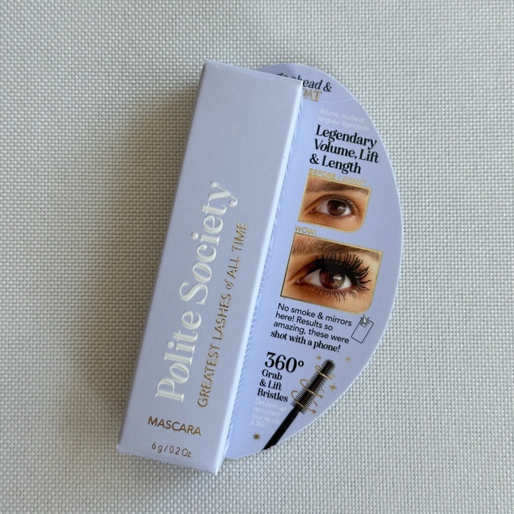 NWT Polite Society Greatest Lashes of All Time Mascara - Picture 2 of 2